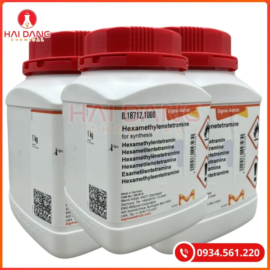 Hexamethylenetetramine (Urotropin) (CH2)6N4 Merck 1kg Tại Quảng Ninh
