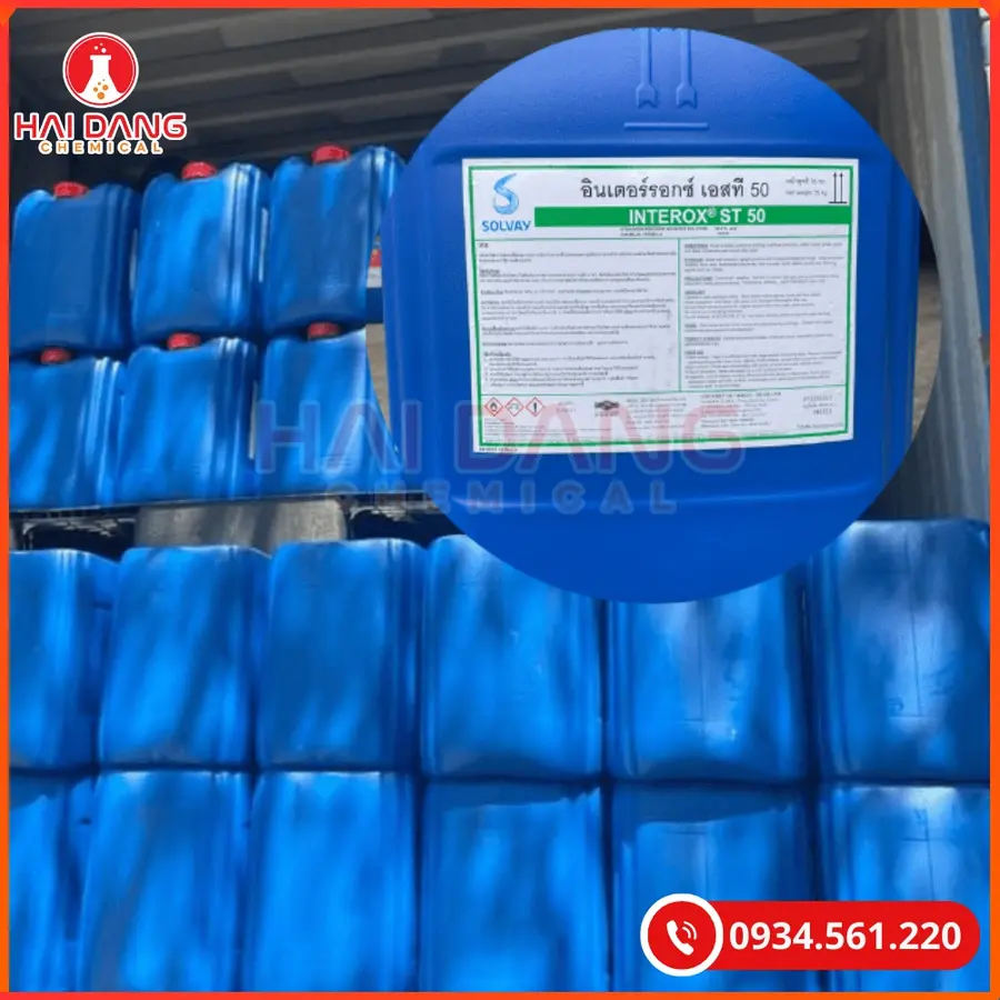 Oxy Già Hydrogen Peroxide H2O2 Thái Lan Tại Quảng Ninh