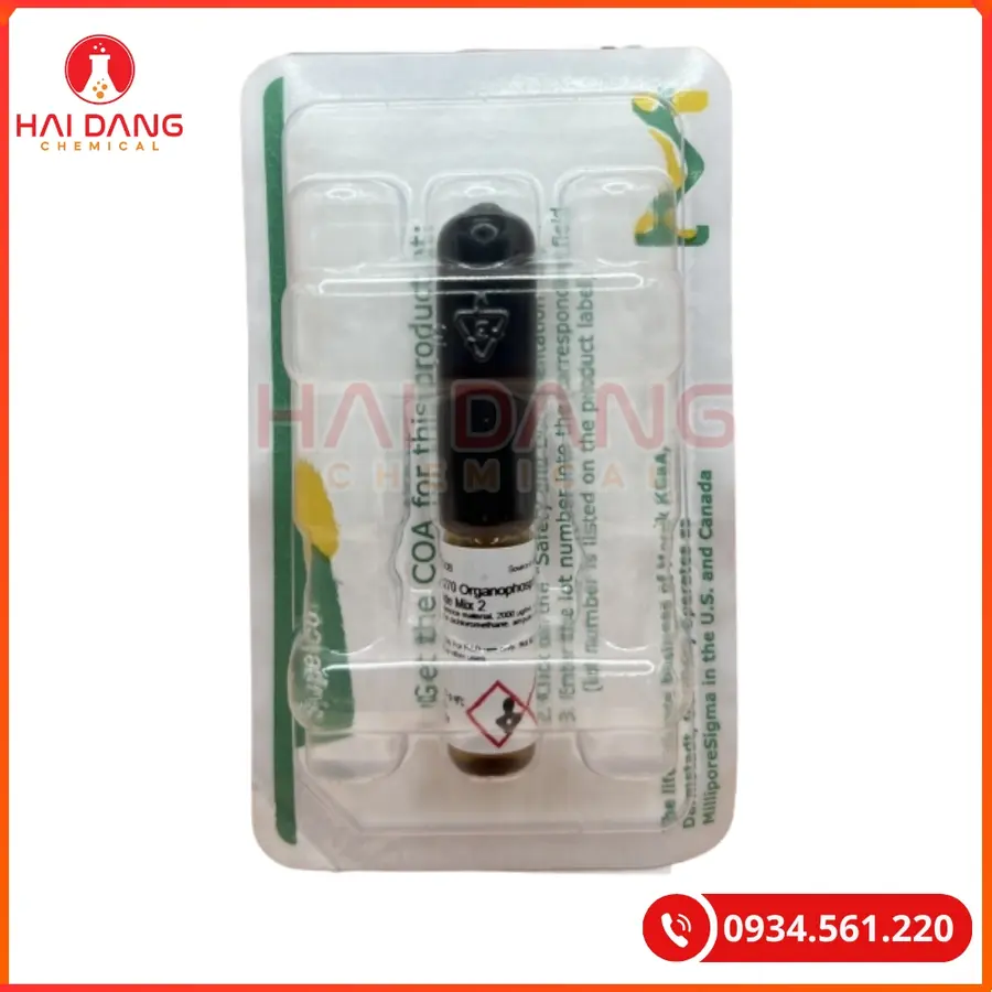 Dung dịch chuẩn hỗn hợp thuốc trừ sâu cơ photpho theo EPA 8270, mã CRM47908 Sigma 1ml Tại Quảng Ninh