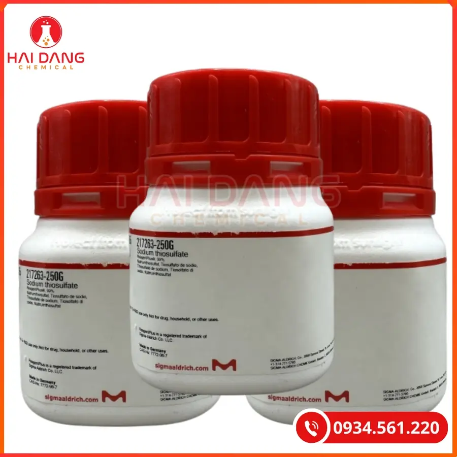 Sodium thiosulfate Na2S2O3·5H2O Sigma 500g Tại Quảng Ninh