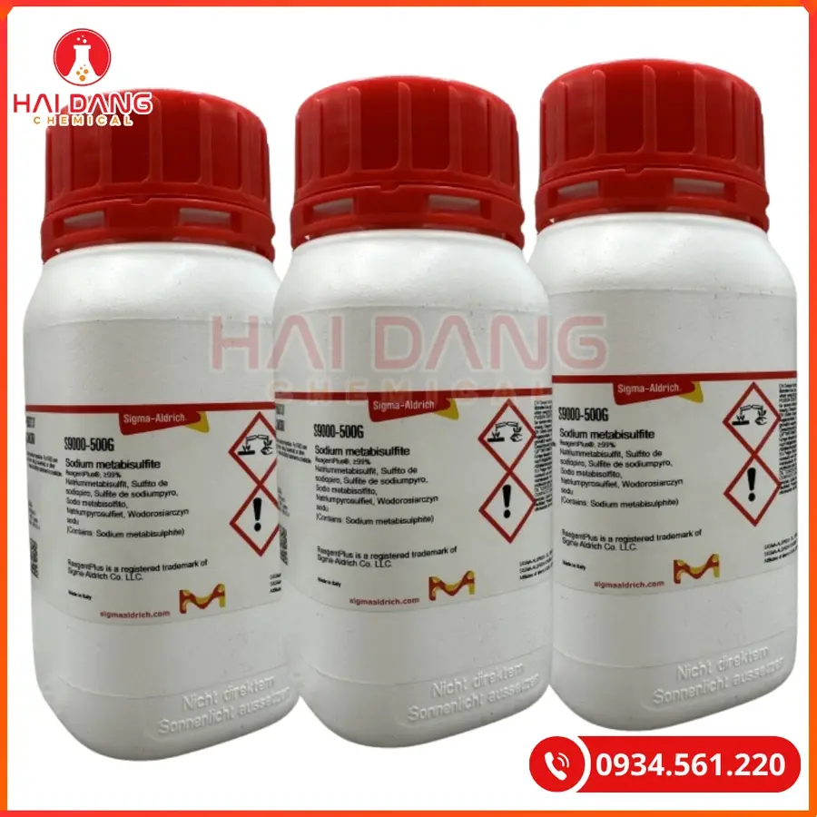 Sodium metabisulfite Na2S2O5 Sigma 500g Tại Quảng Ninh