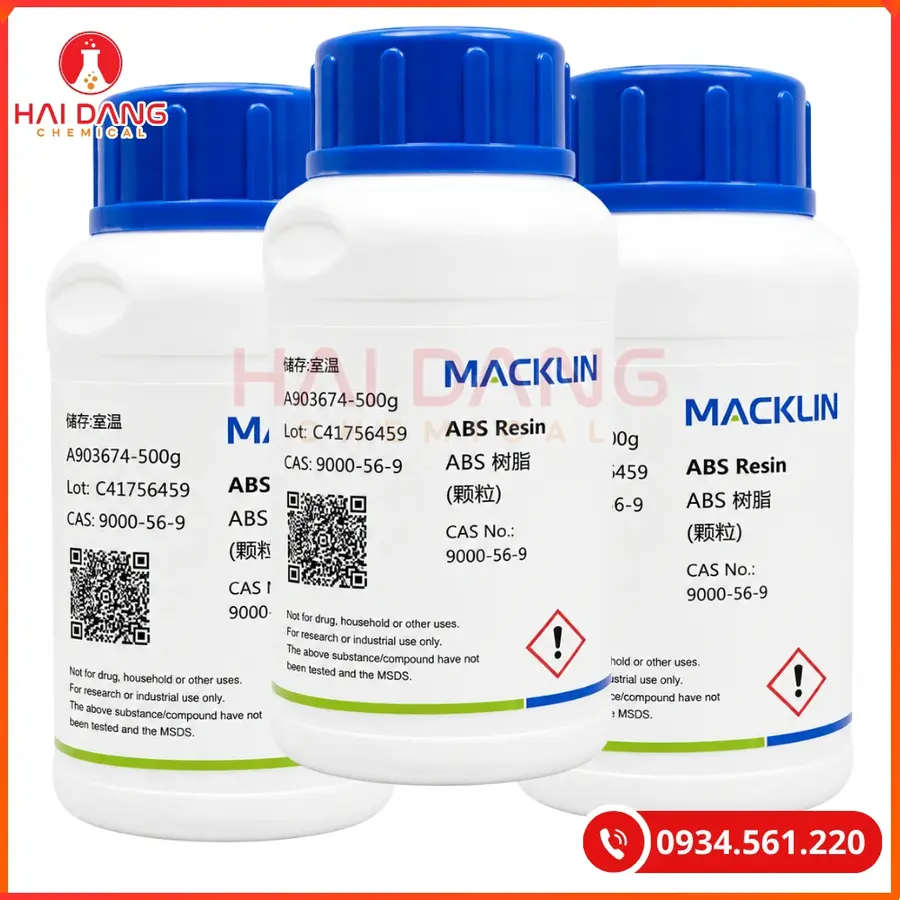 ABS Resins (ABS) Macklin 500g Tại Quảng Ninh