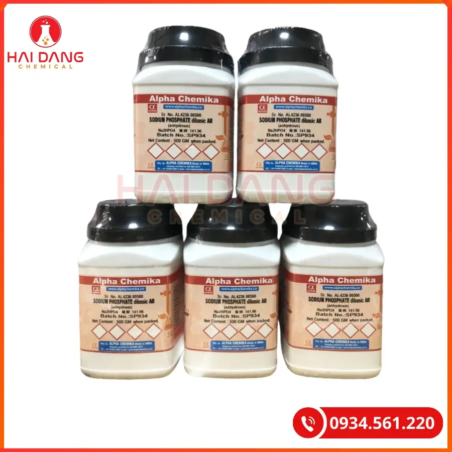 Sodium Phosphate Na3PO4 Alpha chemika 500g Tại Quảng Ninh