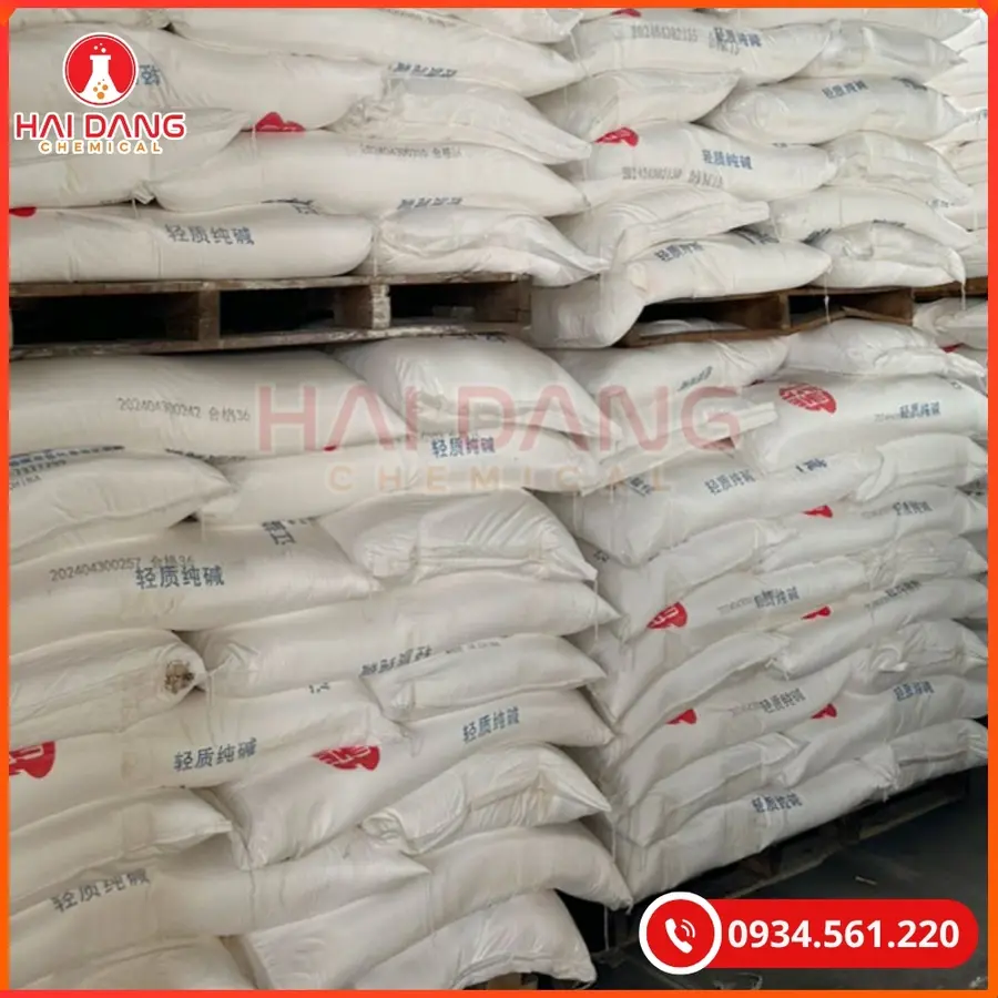 Soda Ash Light Nirma Na2CO3 99% 50kg/bao Tại Quảng Ninh