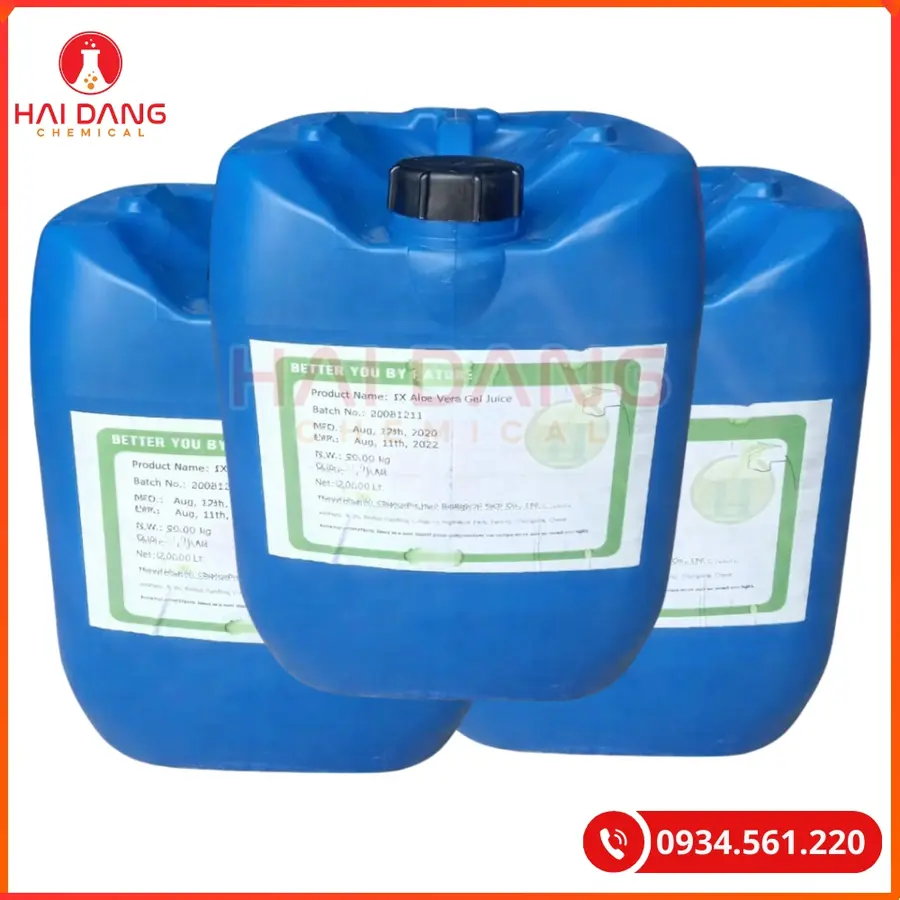 Aloe Vera Gel Juice 1X Trung Quốc Tại Quảng Ninh
