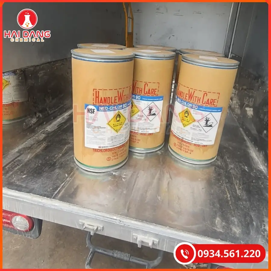 TCCA Viên Shikoku 200g C3Cl3N3O3 50kg/thùng Tại Quảng Ninh