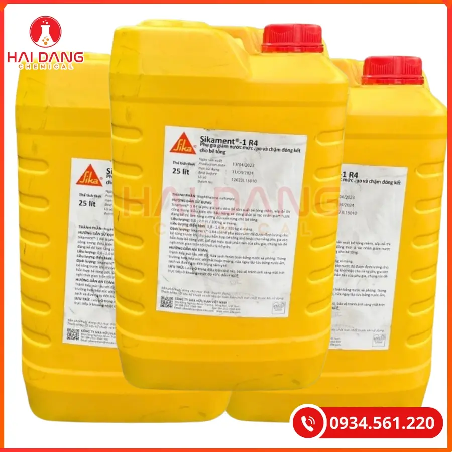 SIKAMENT R4 Thùng 5/25/200 lít Tại Quảng Ninh