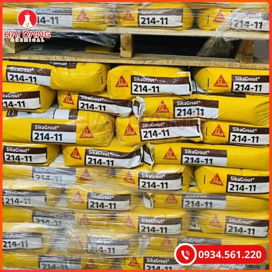 SikaGrout 214-11 Bao 25kg Tại Quảng Ninh