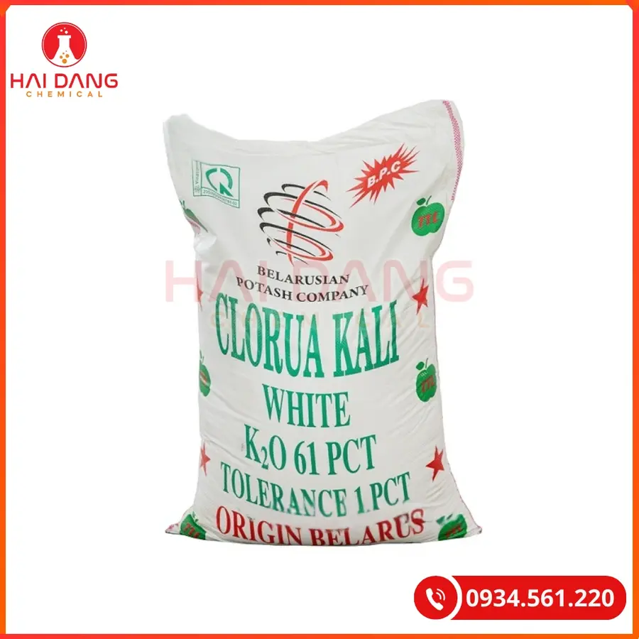 Kali Clorua KCL Belarus 50kg/bao Tại Quảng Ninh