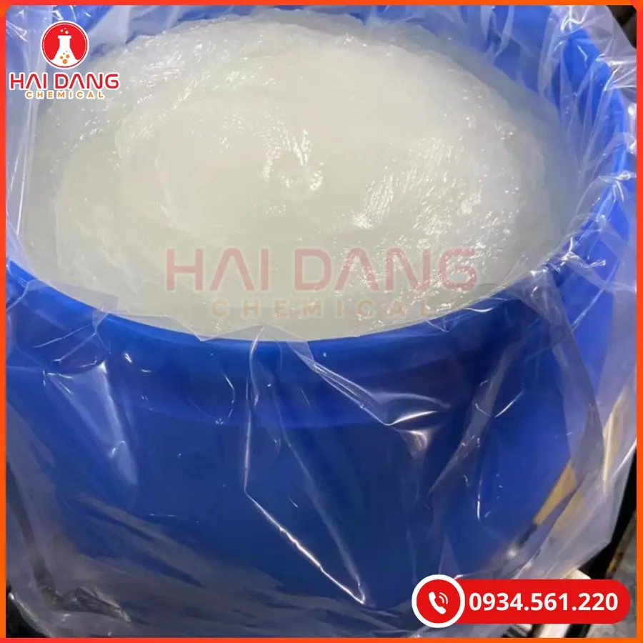 SLES (Sodium Laureth Sulfate) Trung Quốc Phuy 170kg Tại Quảng Ninh