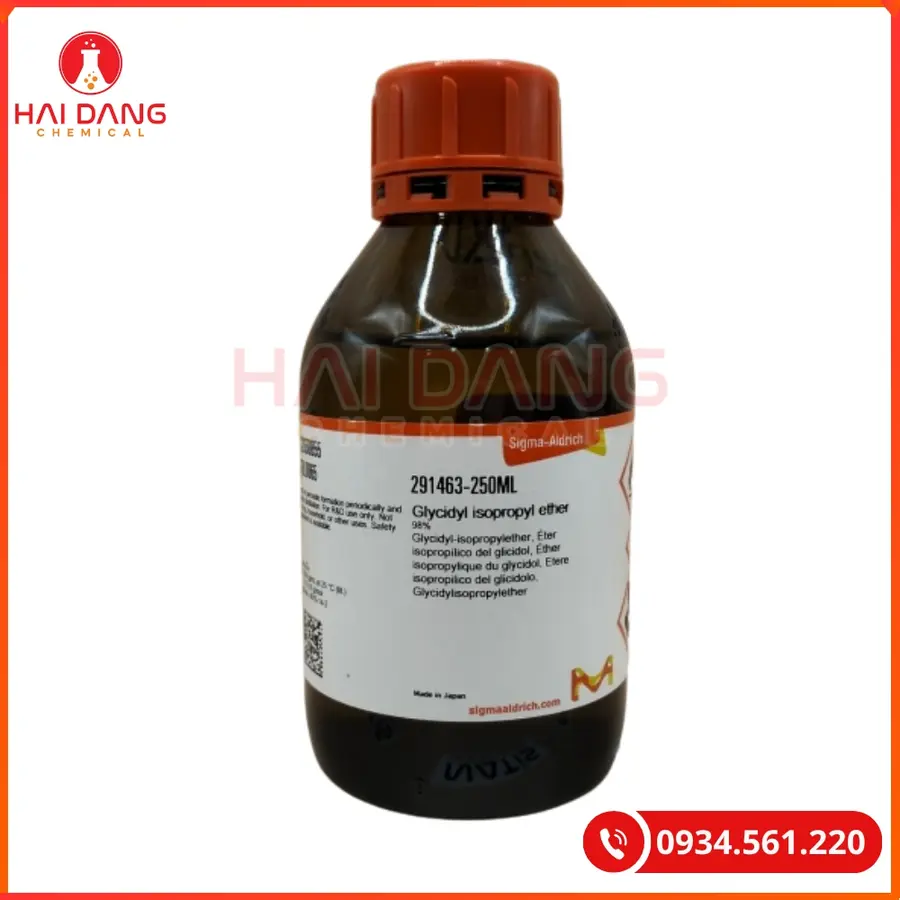 Glycidyl isopropyl ether 98% C6H12O2 Sigma 250ml Tại Quảng Ninh