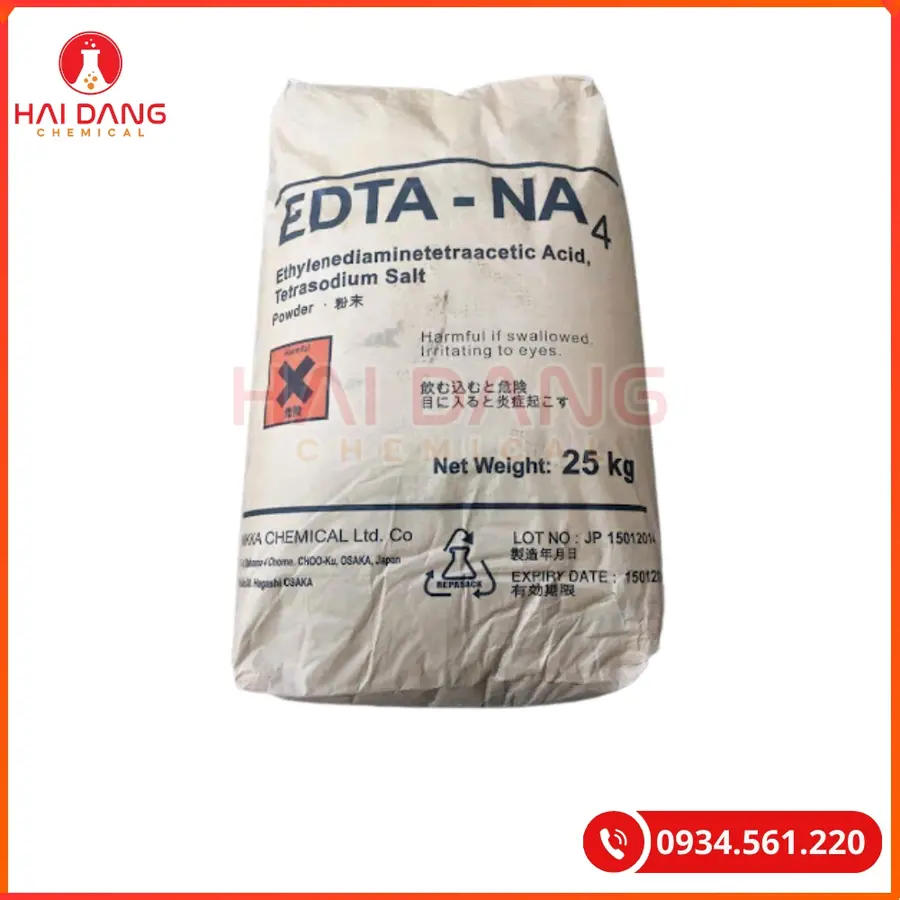 Edta 4Na 25kg/bao Nhật Bản Tại Quảng Ninh