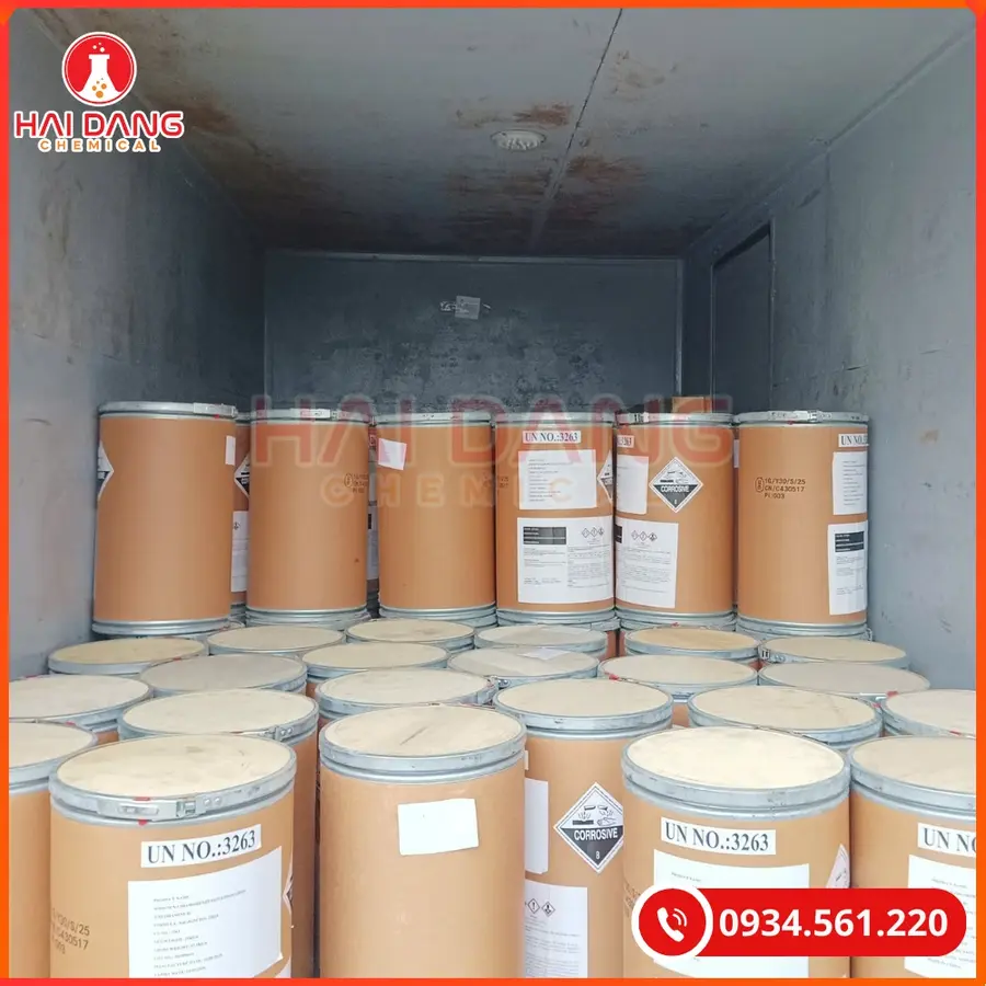 Cloramin B C6H5SO2NClNa.3H2O 1kg/túi Séc Tại Quảng Ninh