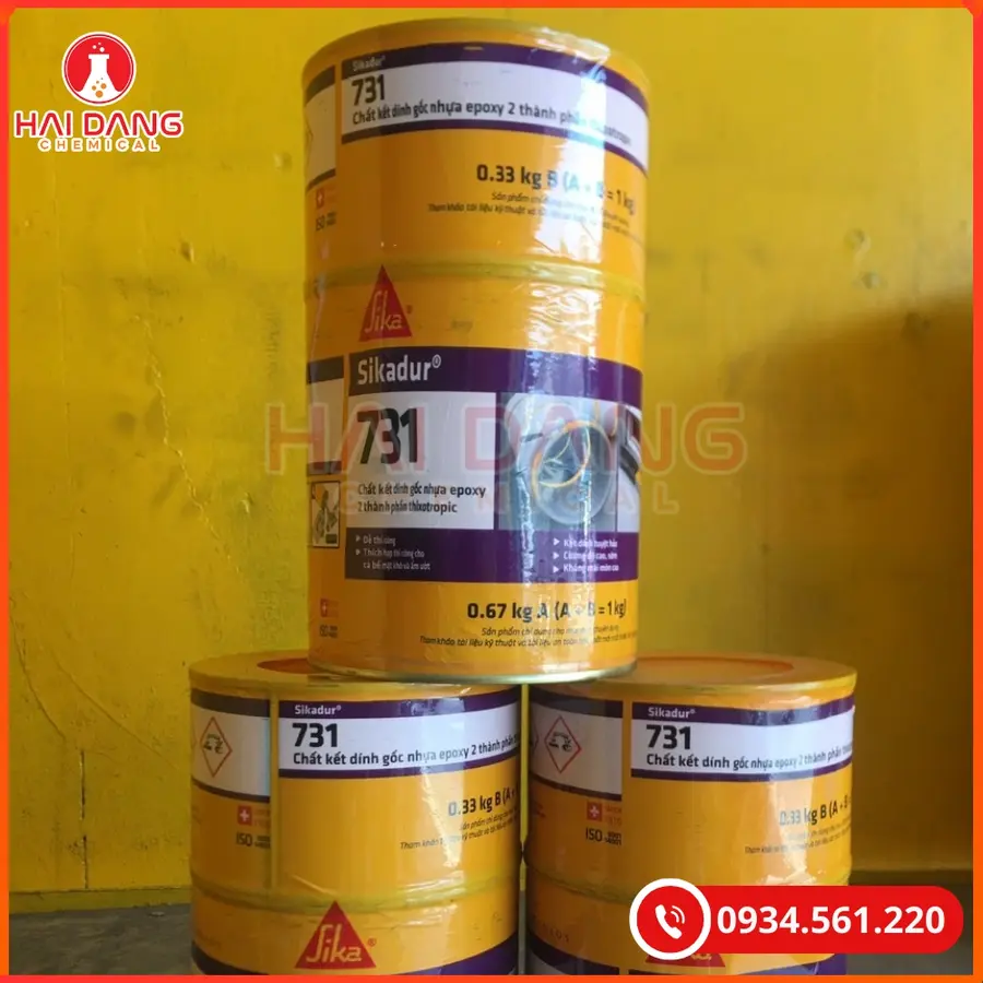 SIKADUR 731 - 1kg & 2kg/bộ Tại Quảng Ninh