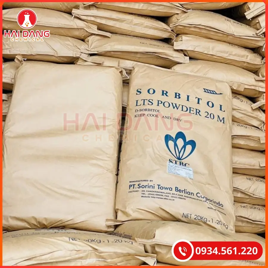 Sorbitol C6H14O6 20kg/bao Indonesia Tại Quảng Ninh