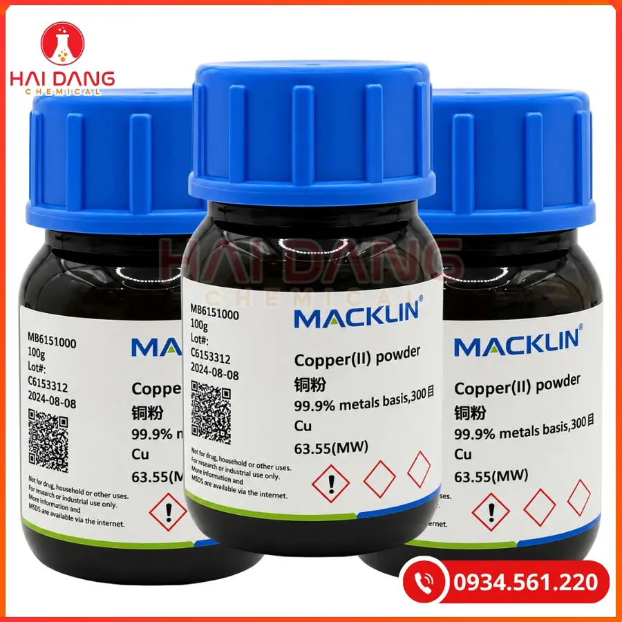 Copper superfine powder Macklin 100g Tại Quảng Ninh