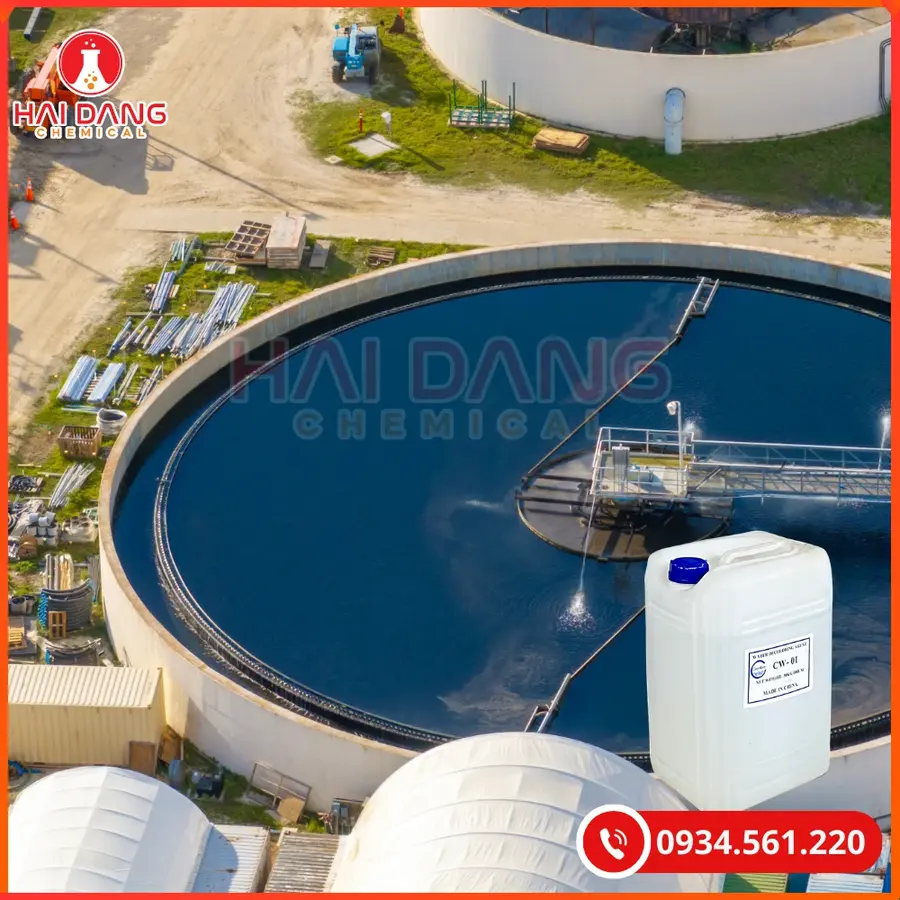 Khử Màu Nước CW-01 Trung Quốc 30kg/can Tại Quảng Ninh