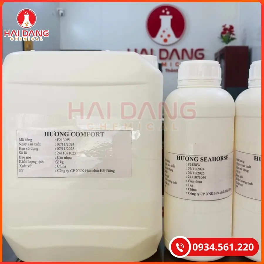 Hương Comfort - Nguyên Liệu Nước Giặt Tại Quảng Ninh