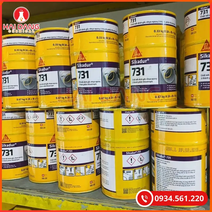 SIKADUR 731 - 1kg & 2kg/bộ Tại Quảng Ninh