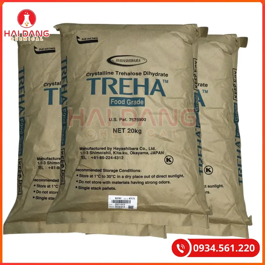 Đường Trehalose 25kg/bao Nhật Bản Tại Quảng Ninh