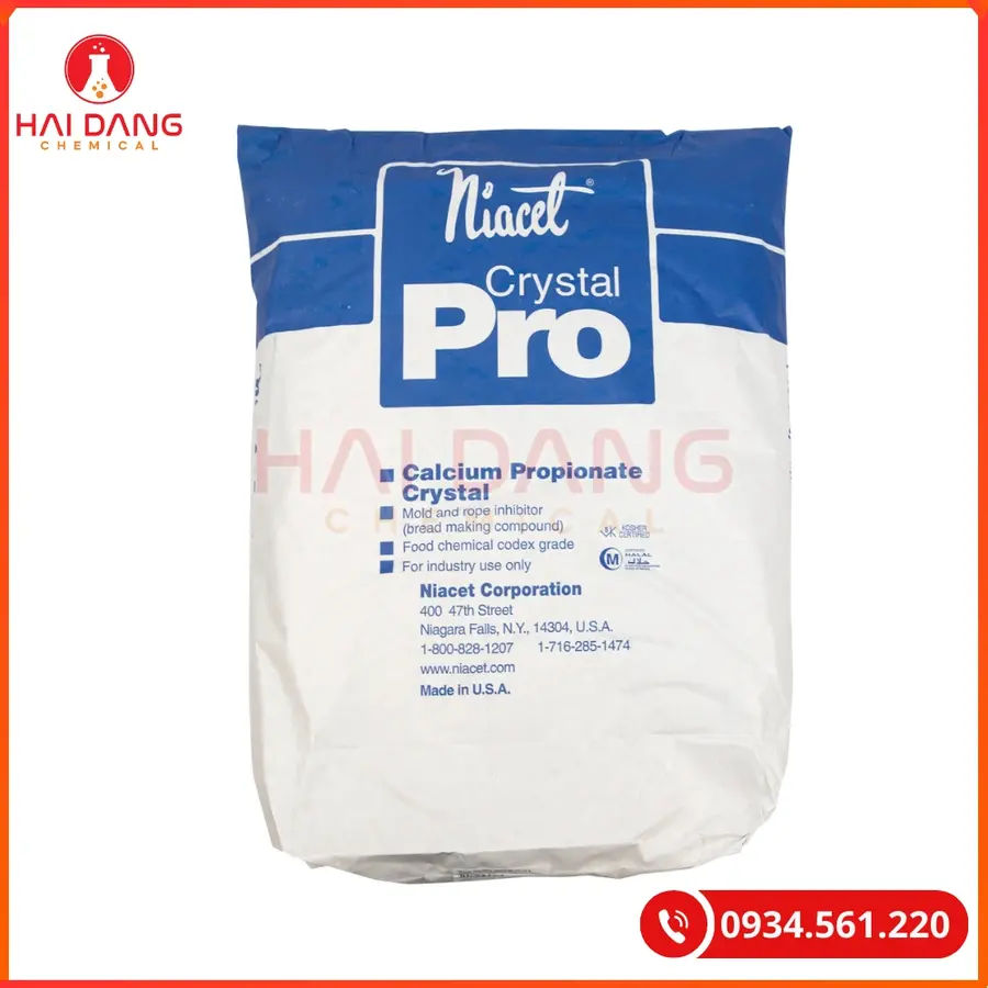 Calcium Propionate 20kg/bao Canada Tại Quảng Ninh