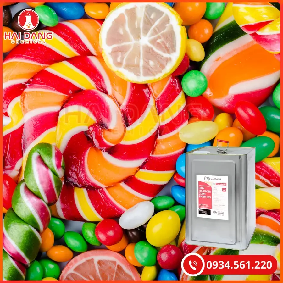 Đường HFCS High Fructose Corn Syrup 55% 25kg/thùng Hàn Quốc Tại Quảng Ninh