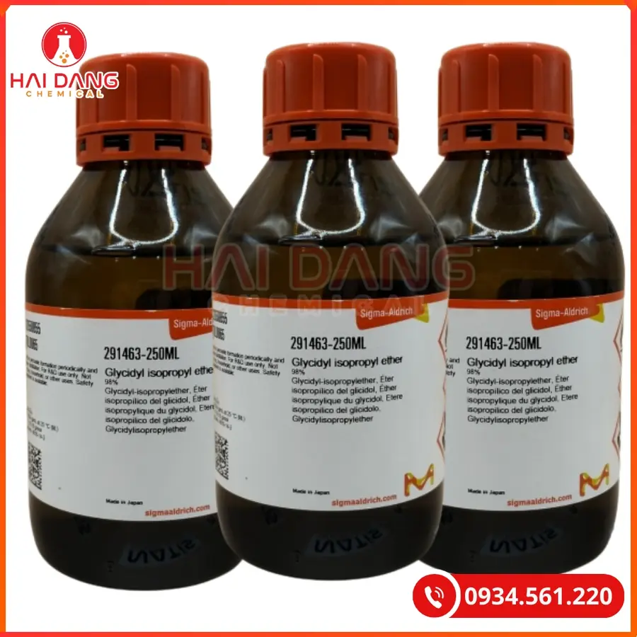 Glycidyl isopropyl ether 98% C6H12O2 Sigma 250ml Tại Quảng Ninh