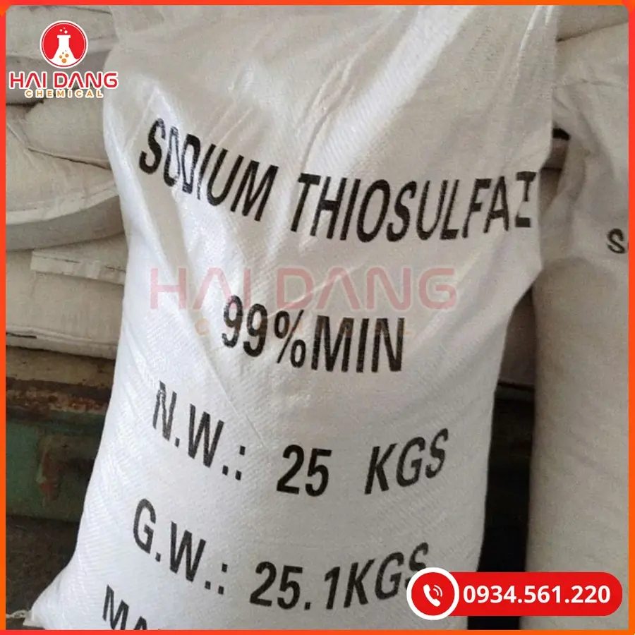 Sodium Thiosulfate 25kg/bao Na2S2O3.5H2O Tại Quảng Ninh