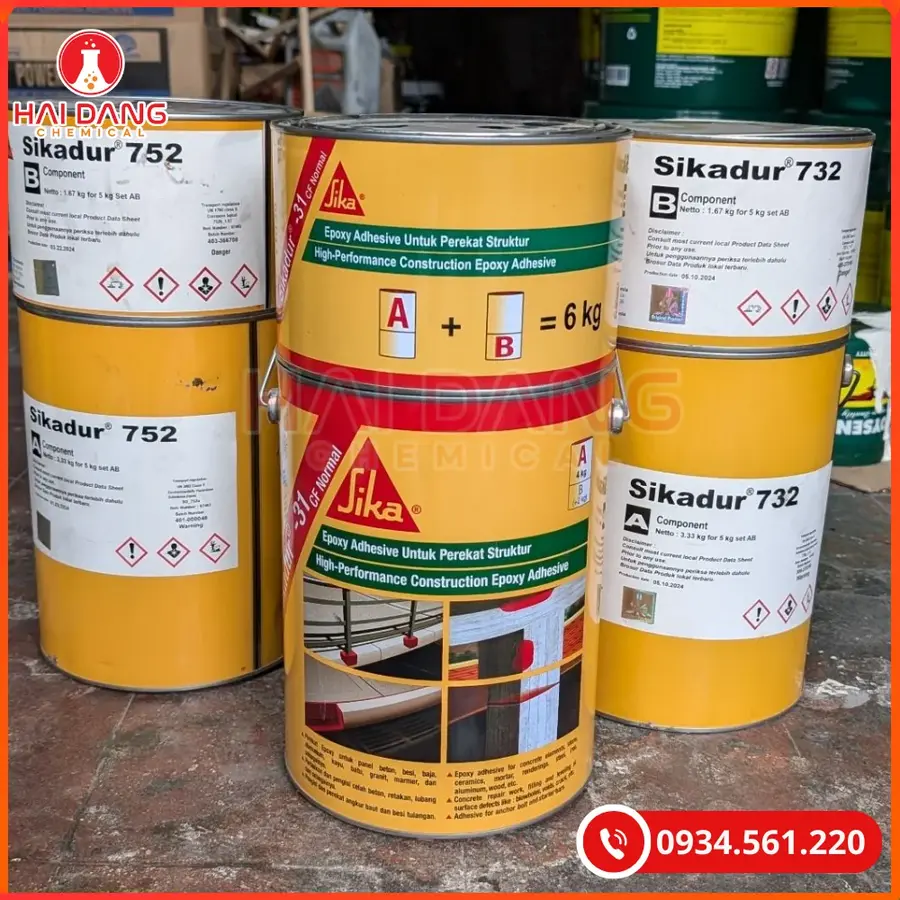 SIKADUR 752 - 1kg & 2kg/bộ Tại Quảng Ninh