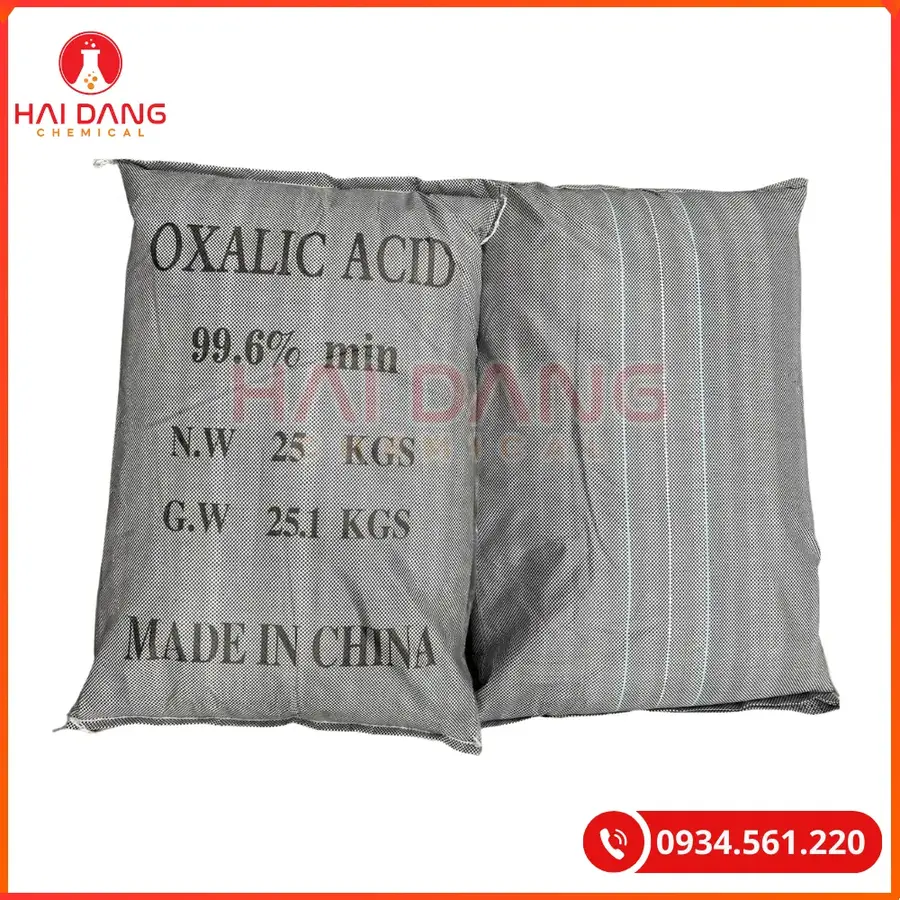 Acid Oxalic 25kg/bao 99% Tại Quảng Ninh