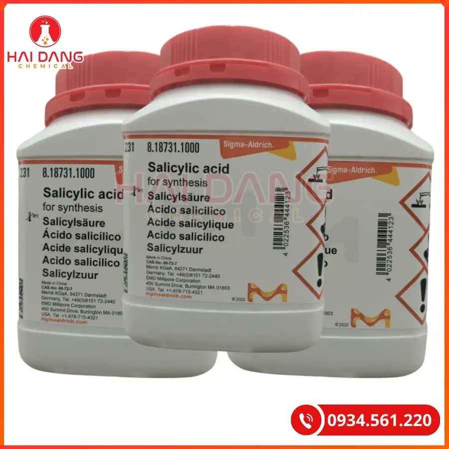 Salicylic acid (C7H6O3) Merck 1kg Tại Quảng Ninh