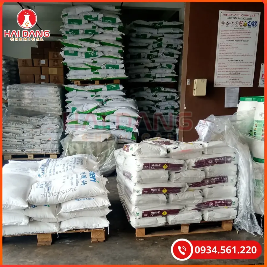 Sodium Percarbonate Oxi Bột 25kg/bao Tại Quảng Ninh