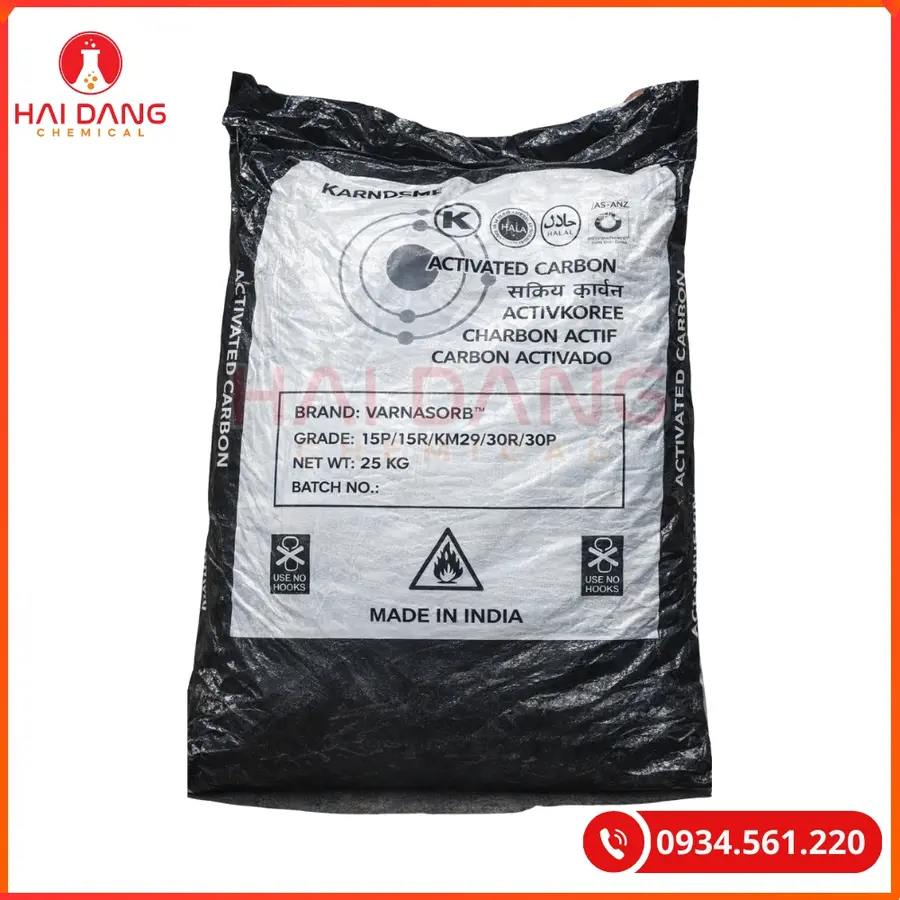 Than hoạt tính Úc 0830 mesh 20kg/bao Tại Quảng Ninh
