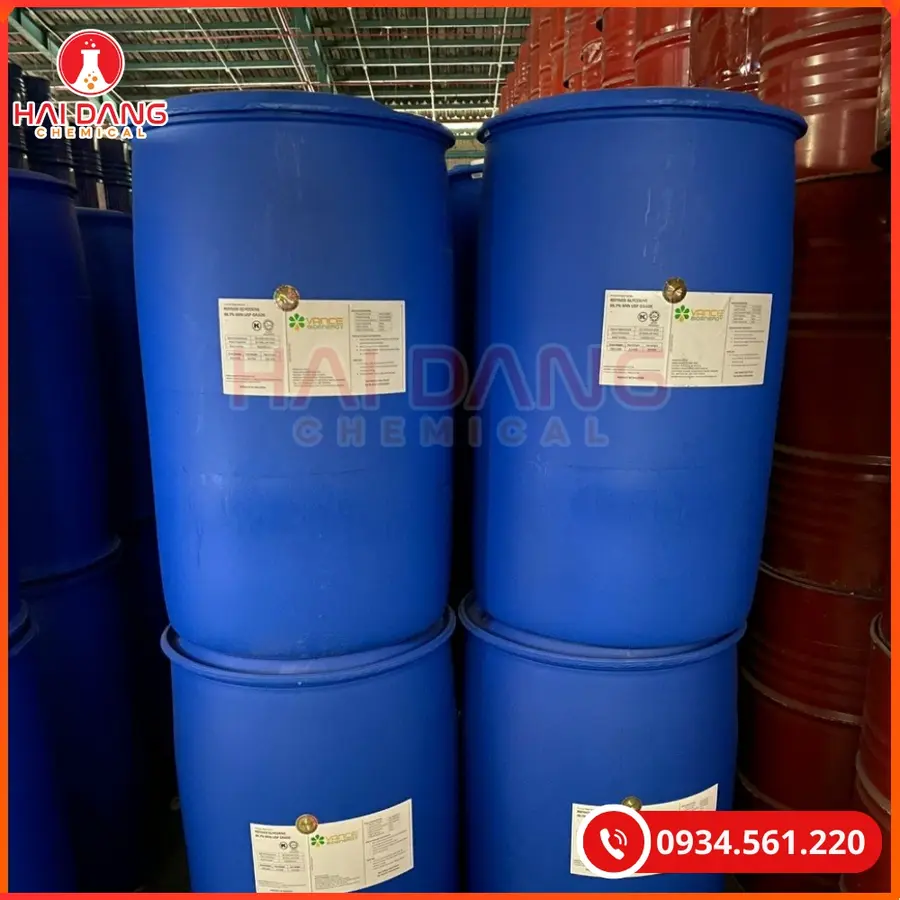 Glycerin Malaysia Phuy 250kg Tại Quảng Ninh