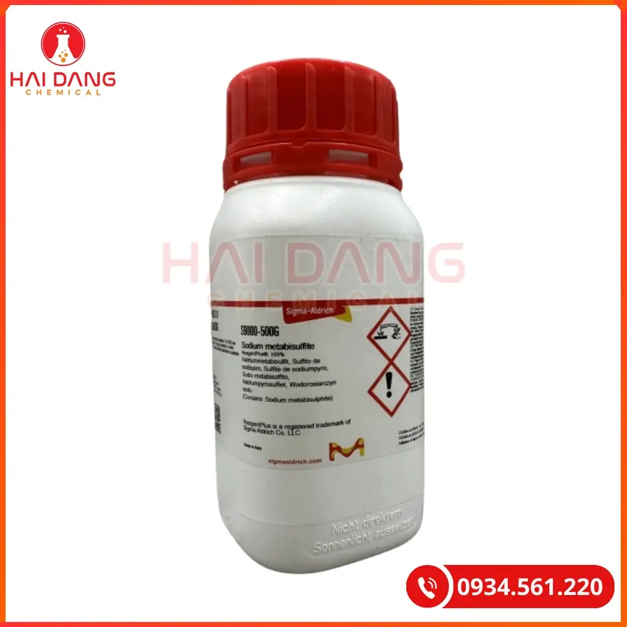 Sodium metabisulfite Na2S2O5 Sigma 500g Tại Quảng Ninh