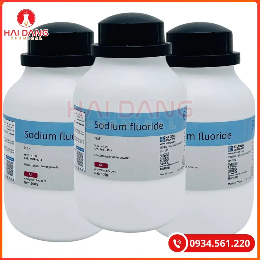 Sodium Fluoride (NaF) Xilong 500g Tại Quảng Ninh