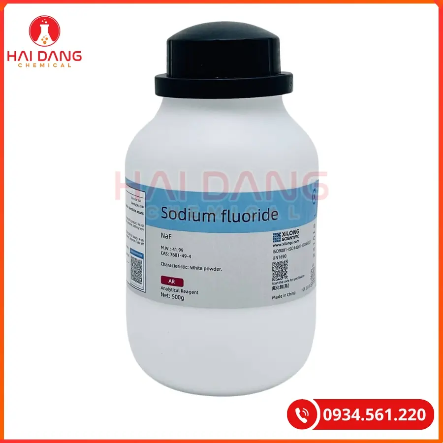 Sodium Fluoride (NaF) Xilong 500g Tại Quảng Ninh