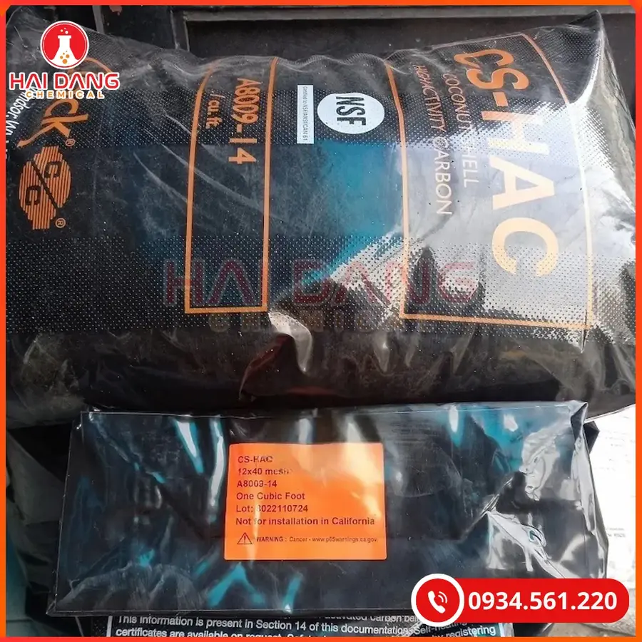 Than hoạt tính Mỹ A8009-14, 20kg/bao Tại Quảng Ninh