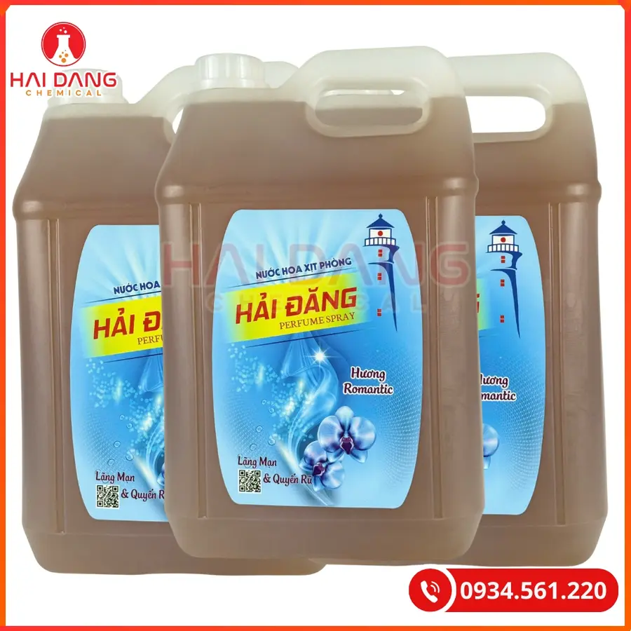 Nước Hoa Xịt Phòng Hương Romatic Hải Đăng Can 10L Tại Quảng Ninh