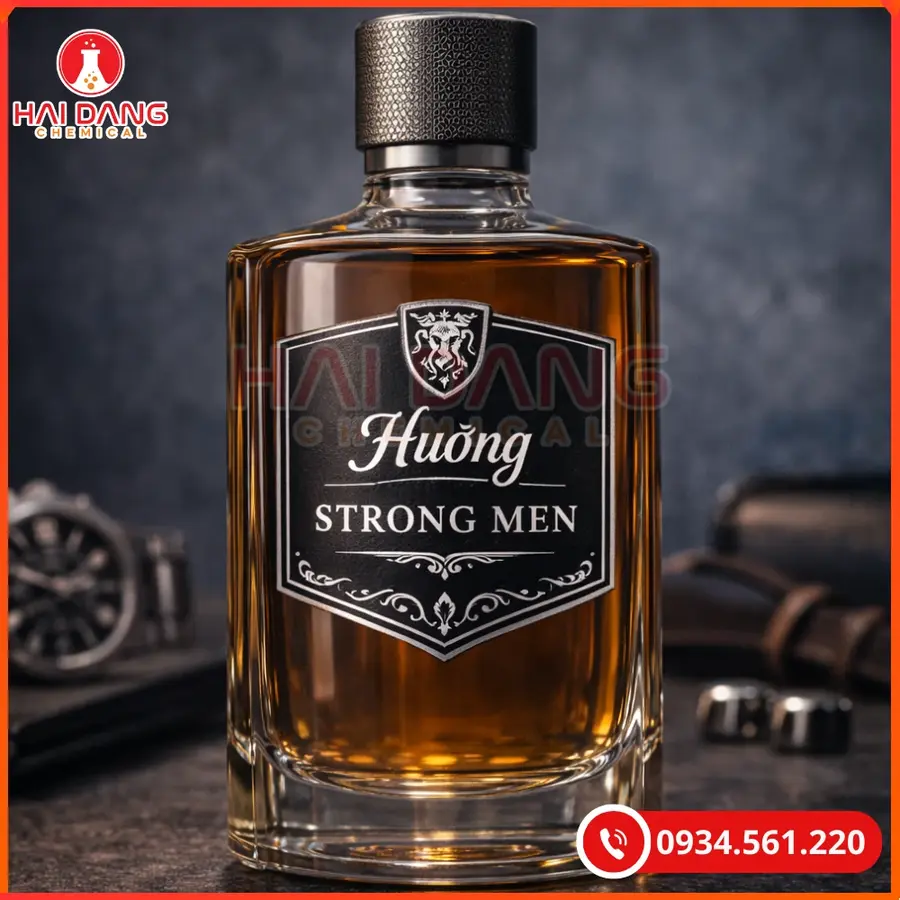 Hương Strong Men - Nguyên Liệu Nước Giặt Tại Quảng Ninh