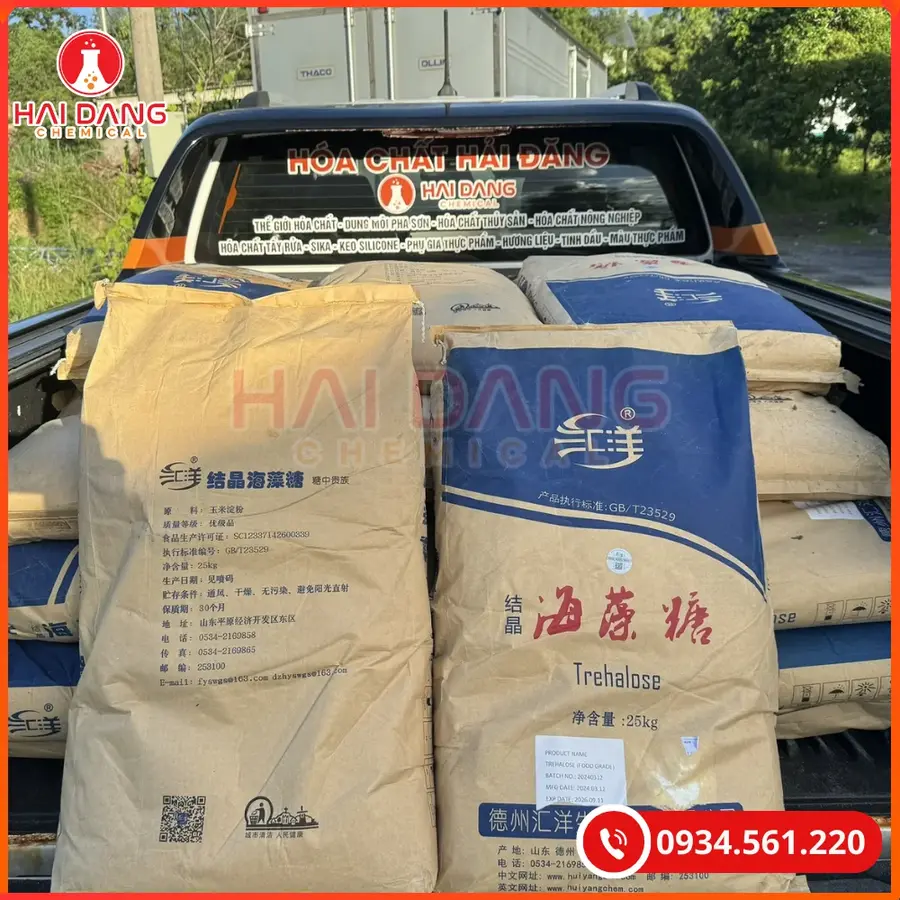 Đường Trehalose 25kg/bao Trung Quốc Tại Quảng Ninh