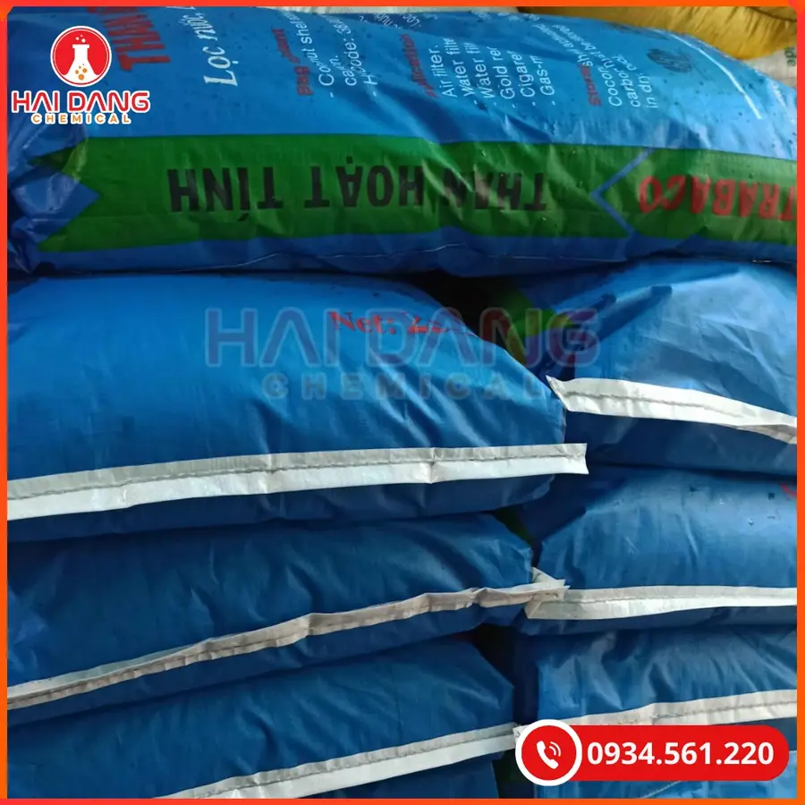 Than hoạt tính TB6 Việt Nam 25kg/bao Tại Quảng Ninh