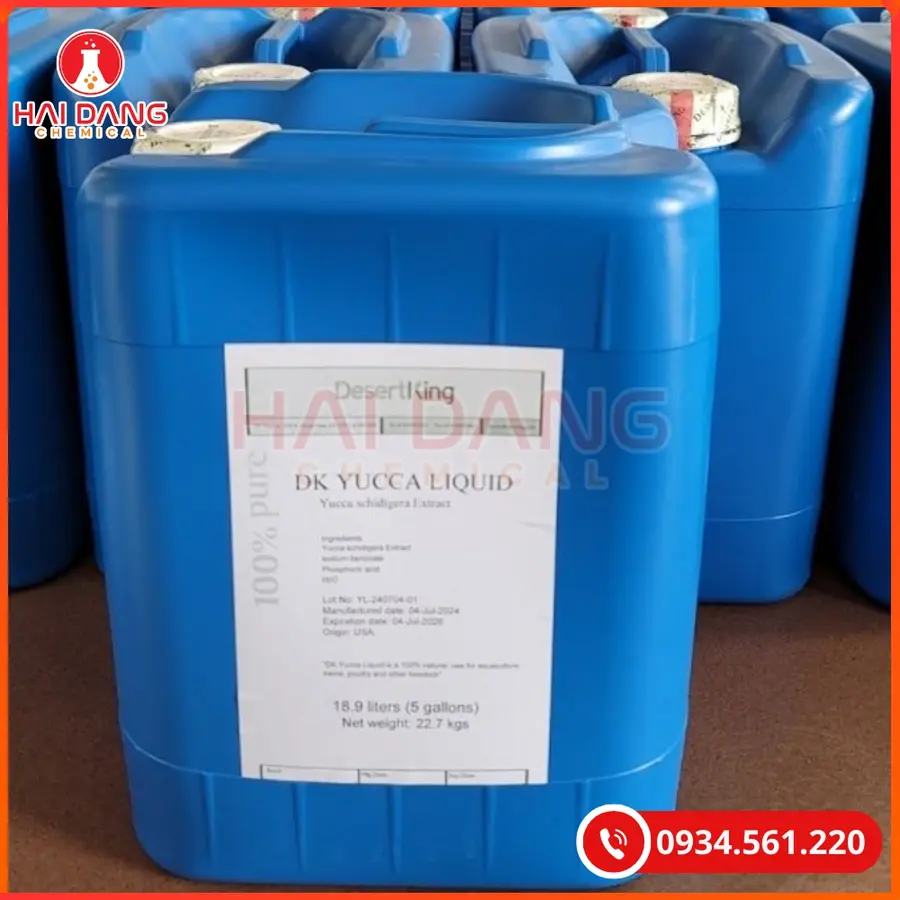 Yucca Schidigera Liquid Thùng 22,5kg Tại Quảng Ninh