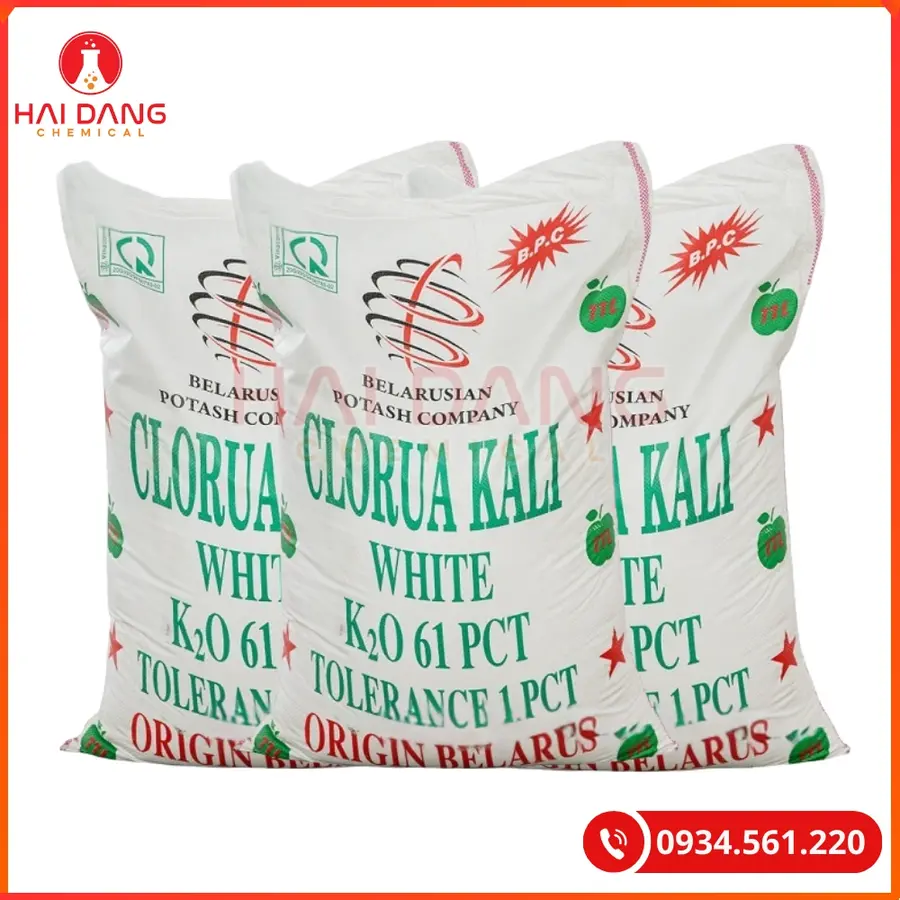 Kali Clorua KCL Belarus 50kg/bao Tại Quảng Ninh