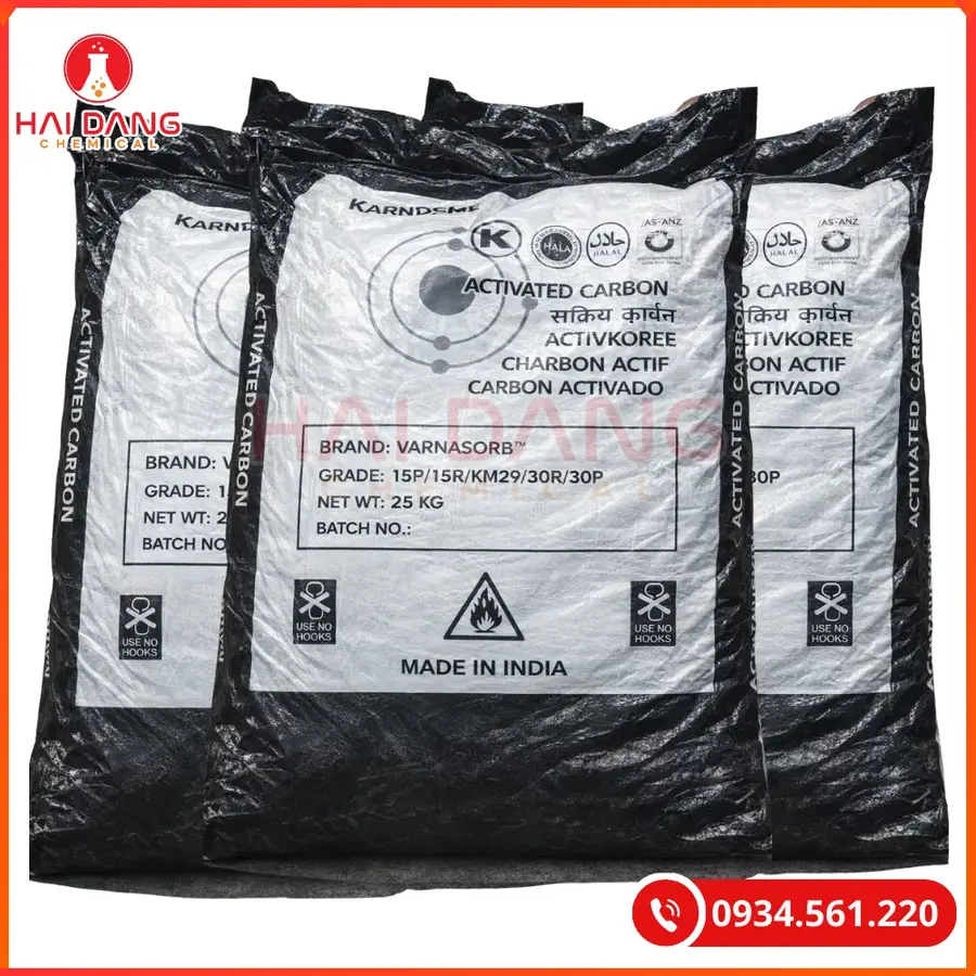 Than hoạt tính Úc 0830 mesh 20kg/bao Tại Quảng Ninh