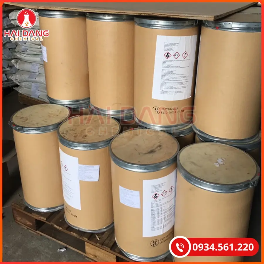 Cloramin B C6H5SO2NClNa.3H2O 1kg/túi Séc Tại Quảng Ninh