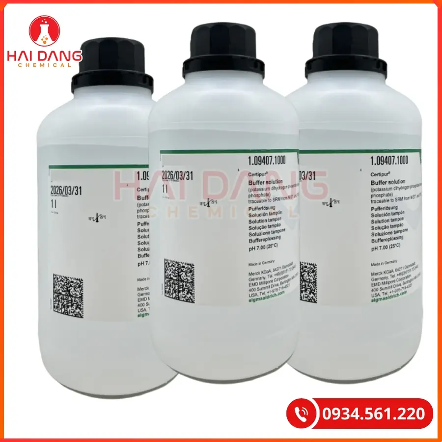 Buffer solution 7.00 mã 1094071000 Merck 1L Tại Quảng Ninh