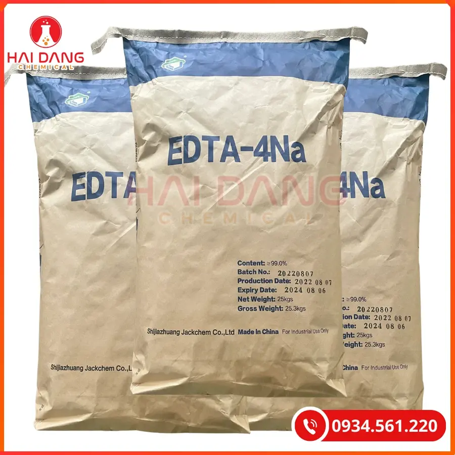 Edta 4Na 25kg/bao Trung Quốc Tại Quảng Ninh