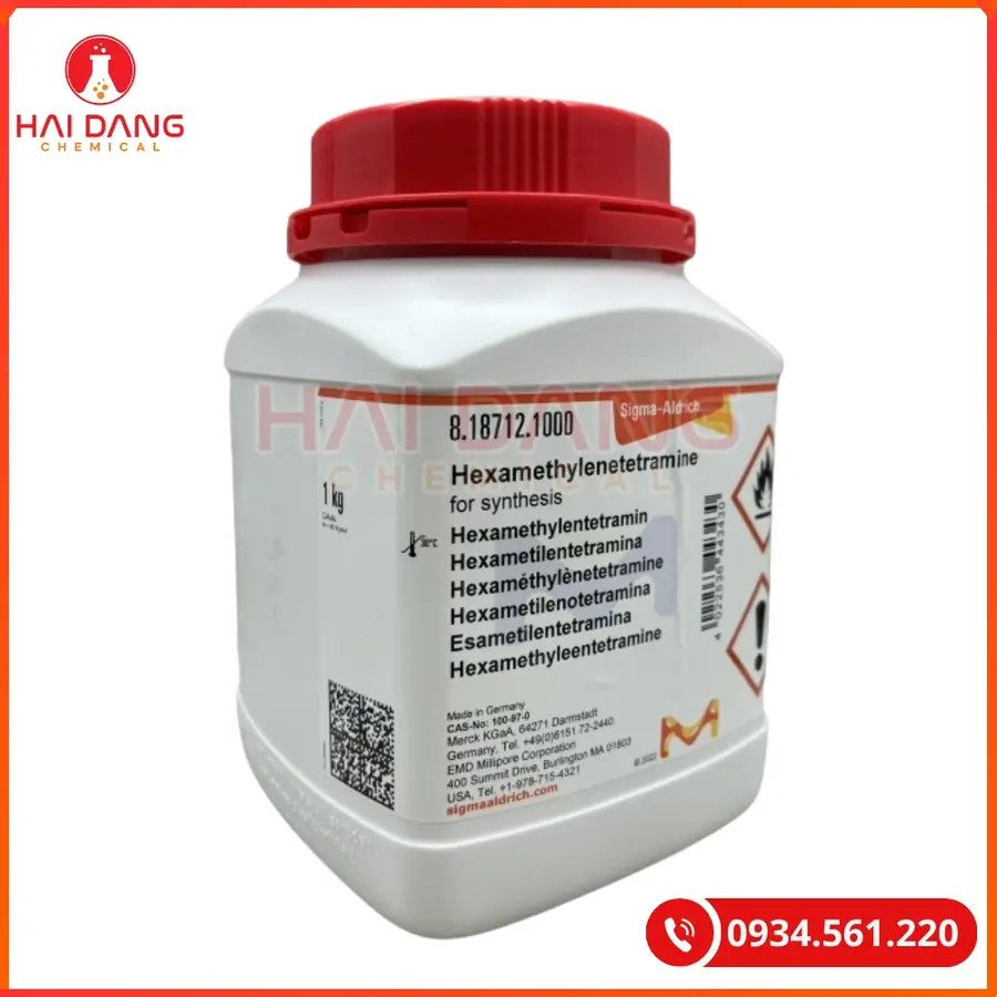 Hexamethylenetetramine (Urotropin) (CH2)6N4 Merck 1kg Tại Quảng Ninh