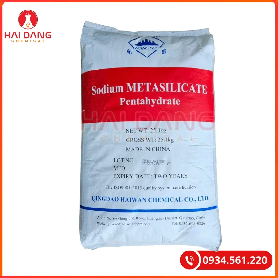 Sodium Metasilicate Na2SiO3 Trung Quốc Tại Quảng Ninh
